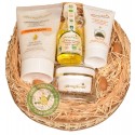 Coffret Huile d'argan biologique - 4 Soins visage, corps et cheveux